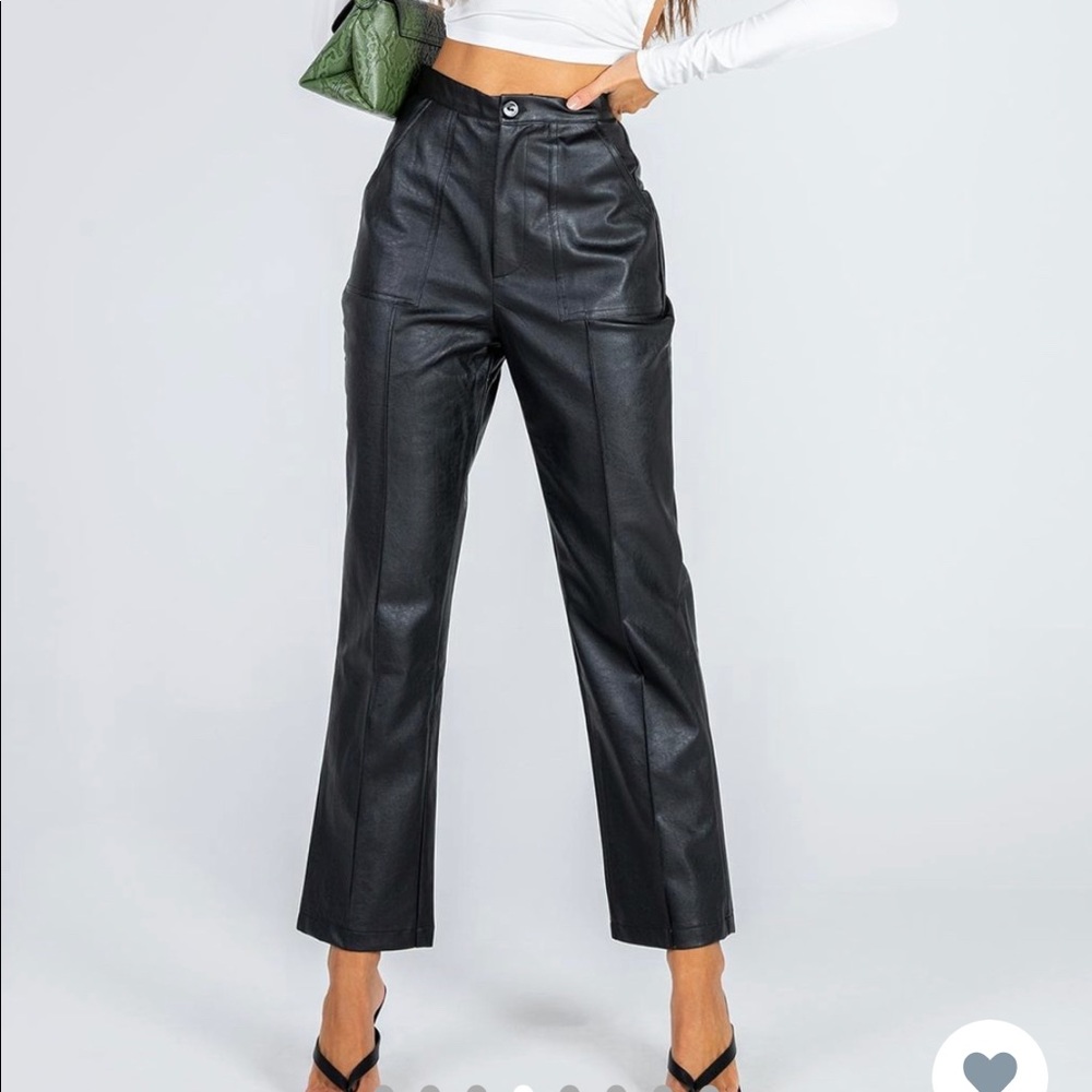 princess polly leather pants/ Melina Pant